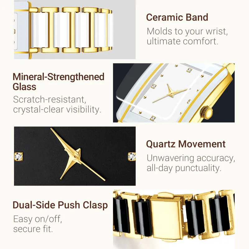 2025 New Arrival 50% OFFFashion Casual Versatile Square Watch