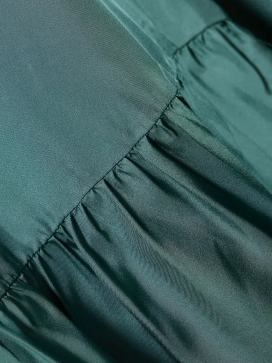 Asceno   The Oslo silk twill dress 