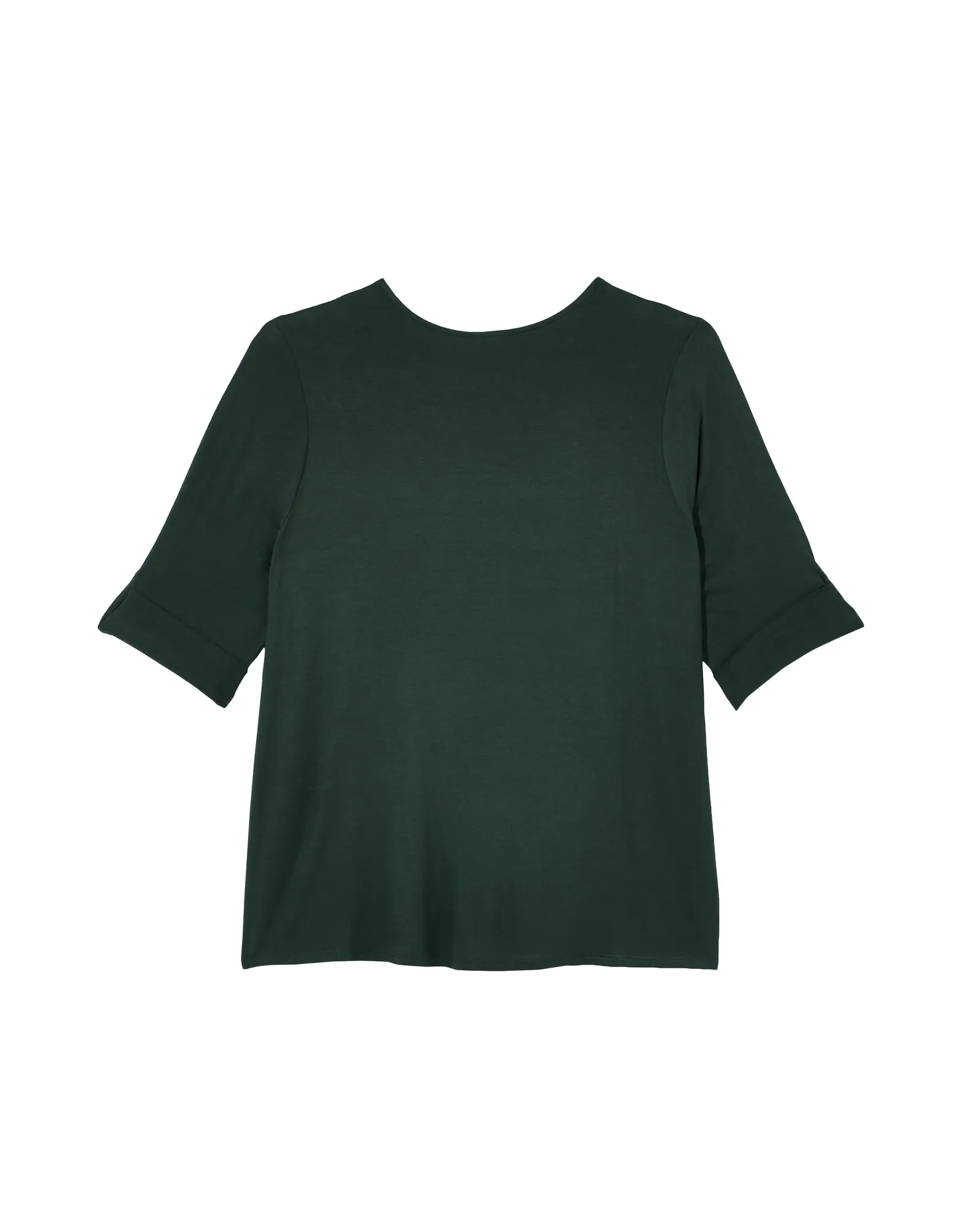 Asia 3/4 Sleeve V Neck Tee | Teal