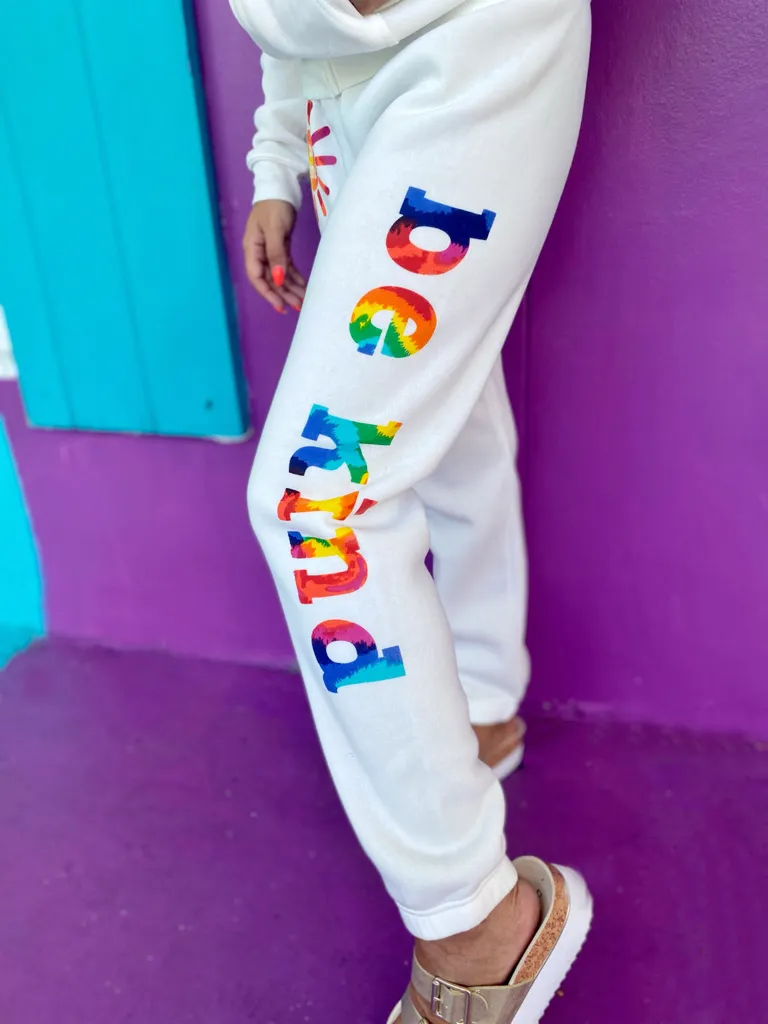 Be Kind Coconut Sweatpants