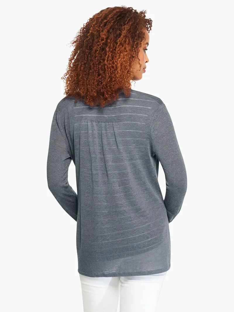 Breezy Cardigan in Slate