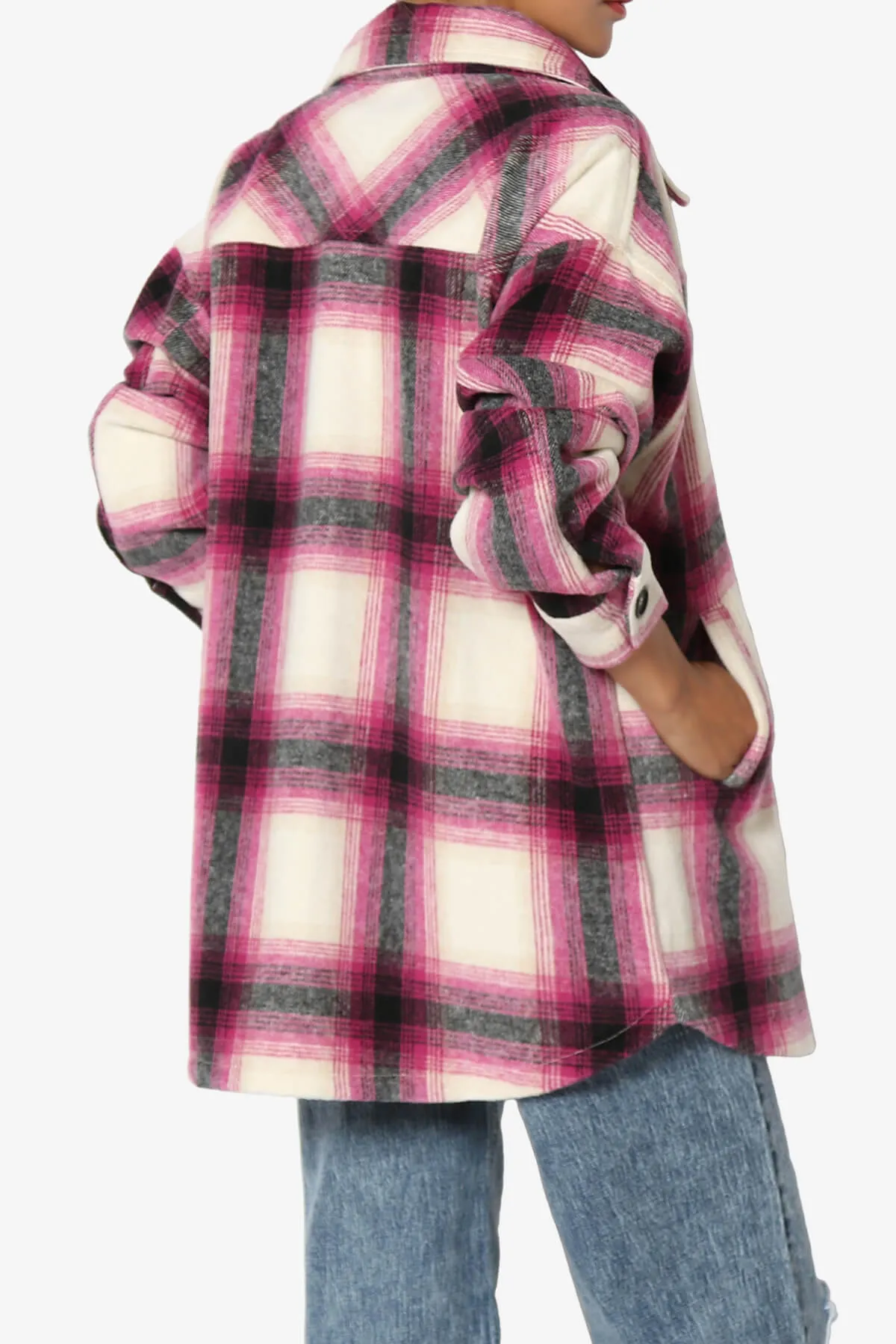 Cameron Plaid Flannel Oversized Shacket