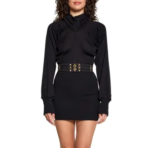 Chiron wide sleeve mini dress