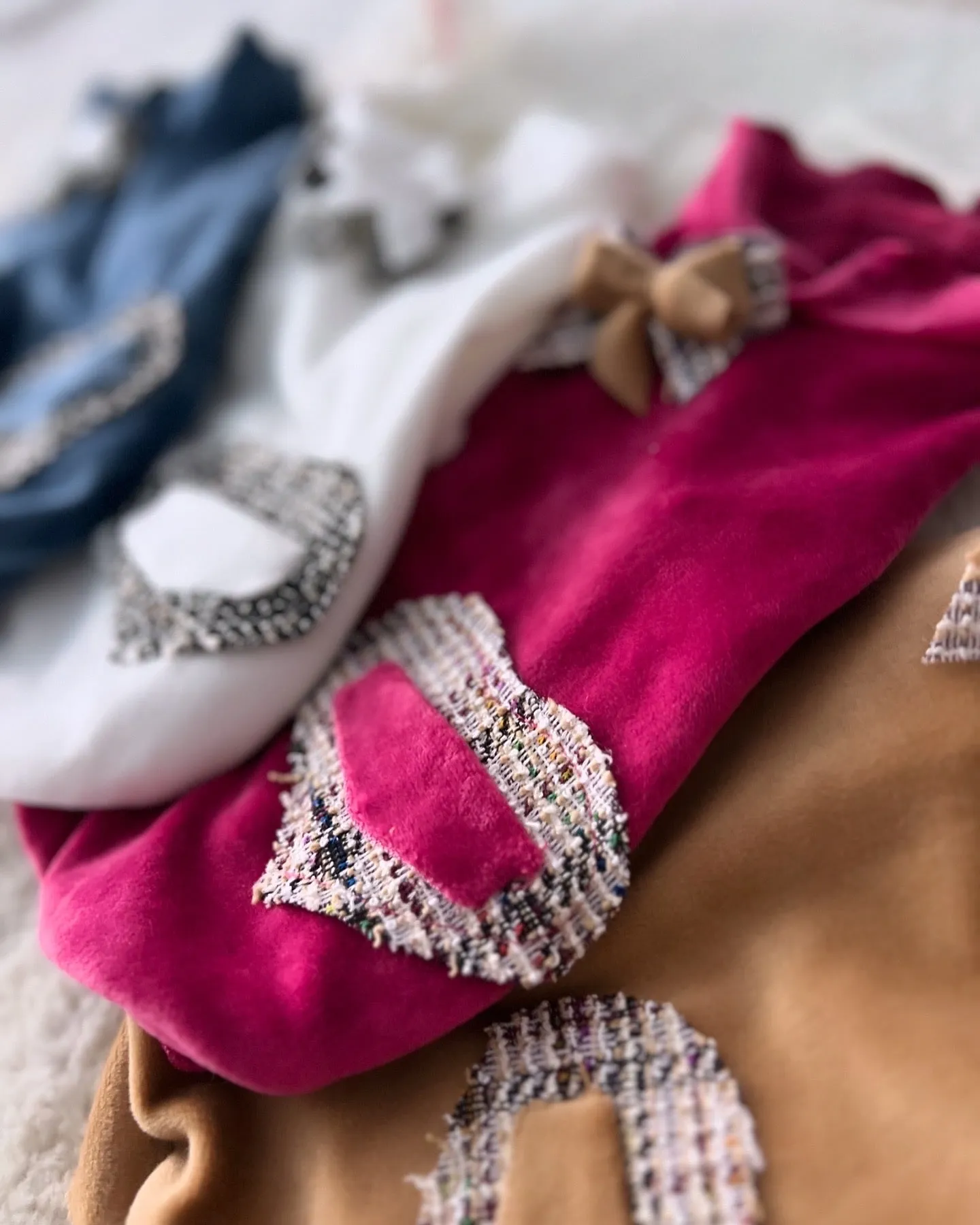 Ciniglia Sweatshirt Tweed Cammello