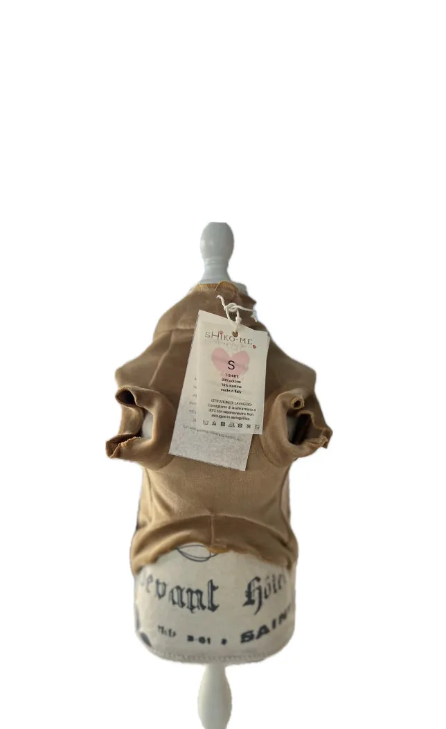 Ciniglia Sweatshirt Tweed Cammello