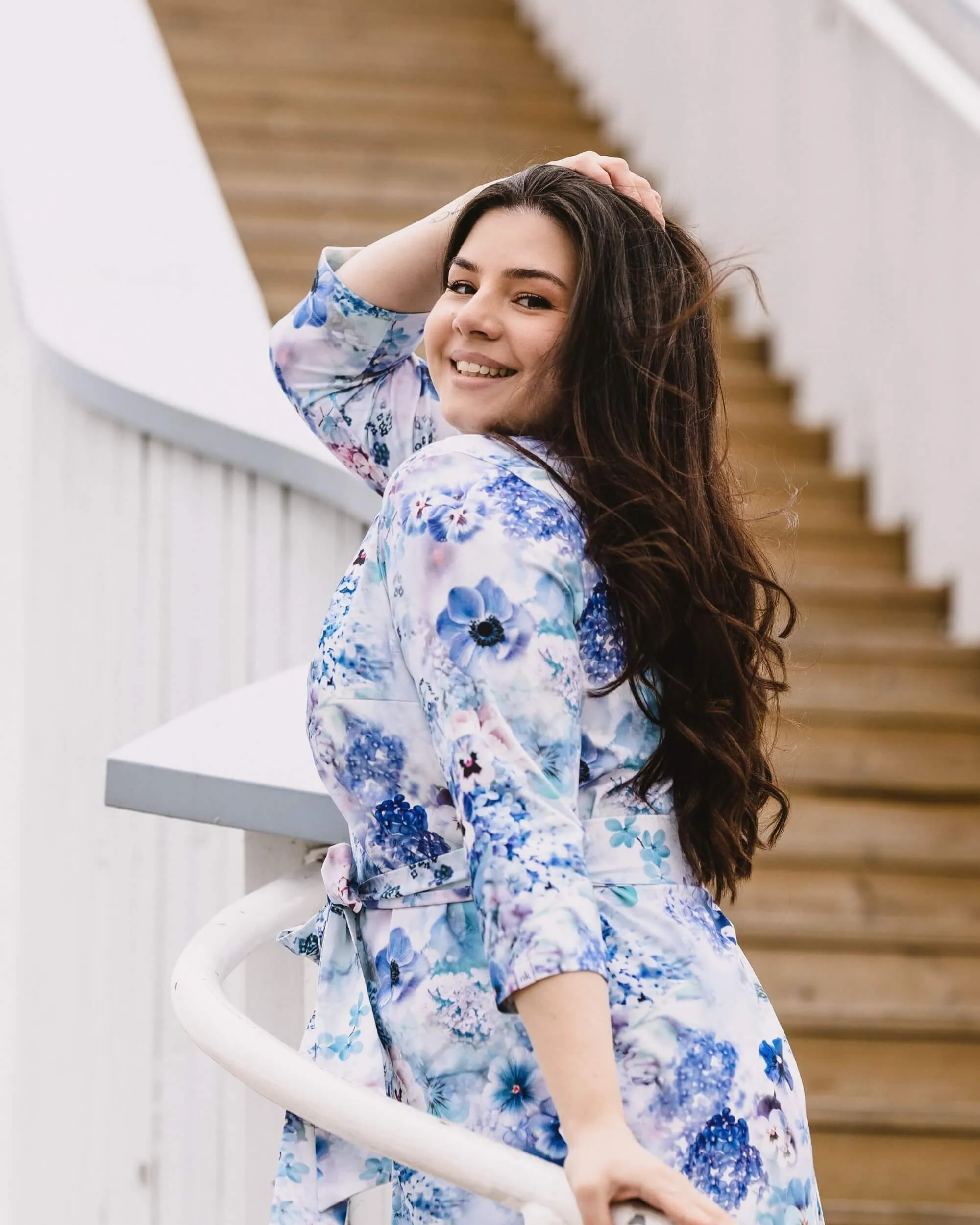 Classic Dress Lush Blue