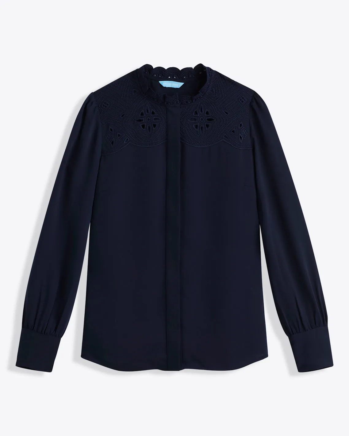 Covered Placket Button Down