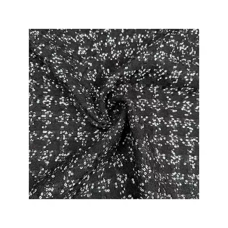 Dobacol color imported small fragrance fabric, delicate tweed high-end customized clothing, handmade luggage fabric