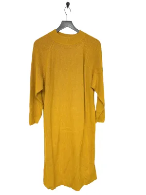 Dress Sweater By Free People In Yellow, Size: S