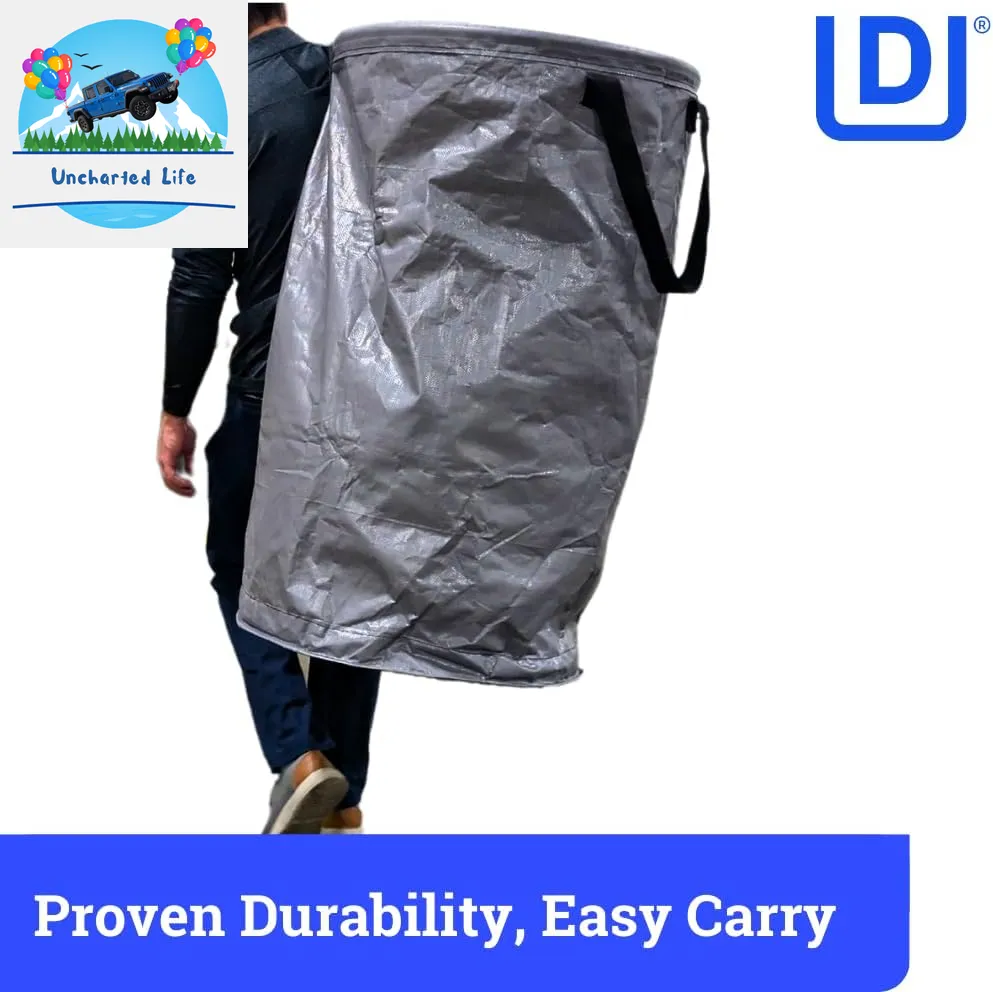 DURASACK Heavy-Duty 80-Gallon Valet Trash Bag: Versatile