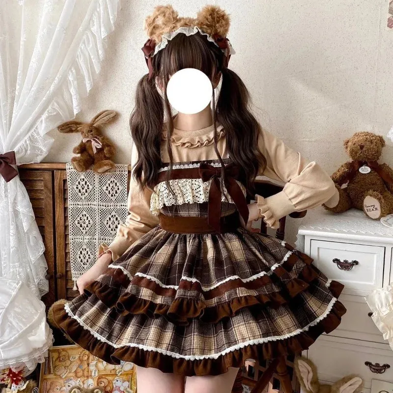 Edle Lolita-Kleider für einen bezaubernden tweed Kleider