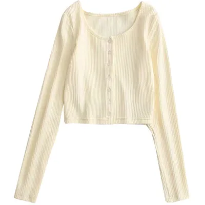 FashionKova - Macaron Cardigan