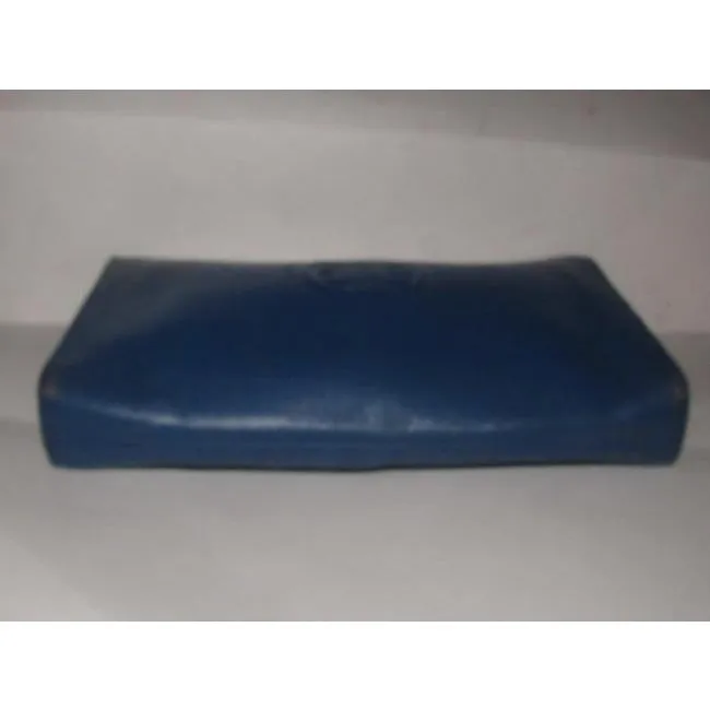 Fendi Vintage Cobalt Blue With Embossed Janus Head Textured Leather Two-Way