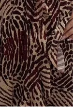 Freya Wrap Print Dress