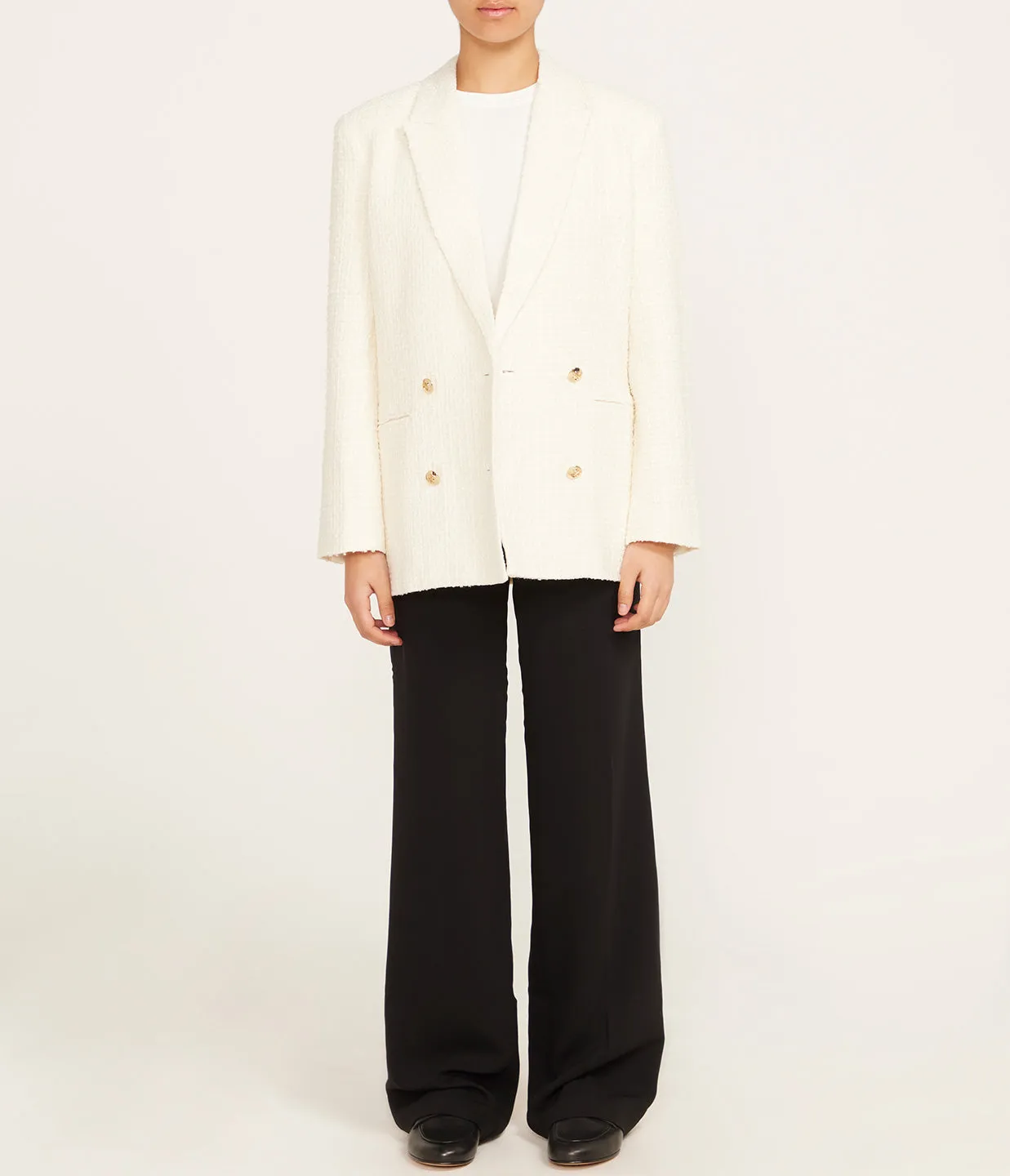 Jasmine Blazer in Ivory