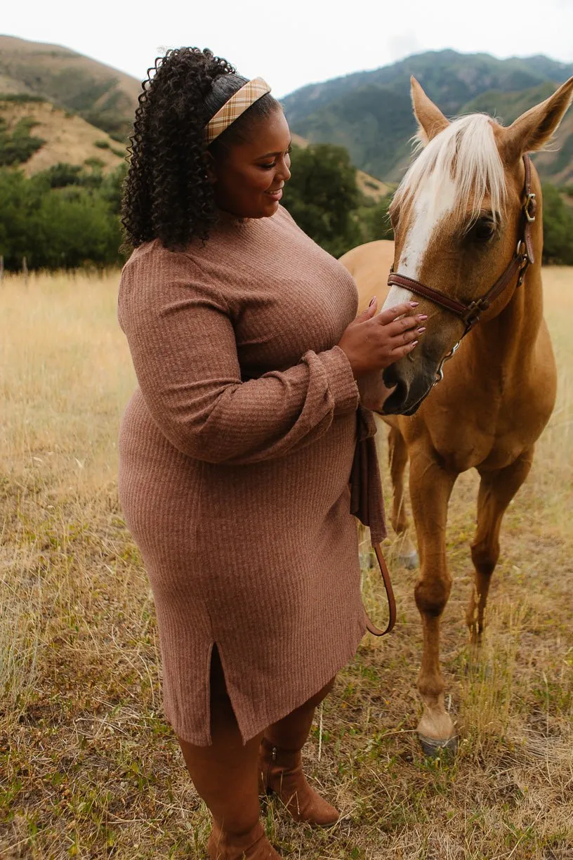 Jensen Dress in Mocha - FINAL SALE
