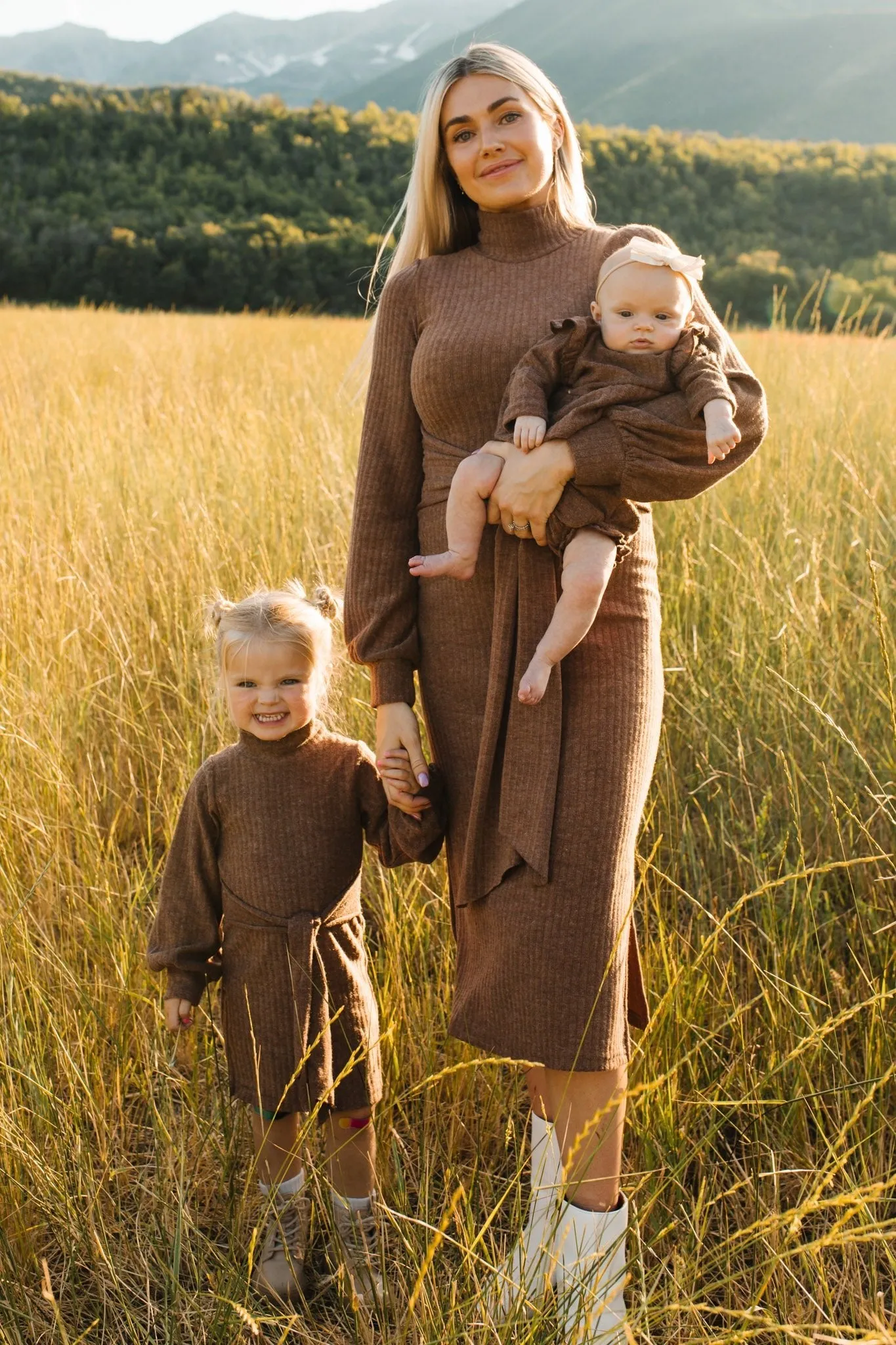 Jensen Dress in Mocha - FINAL SALE