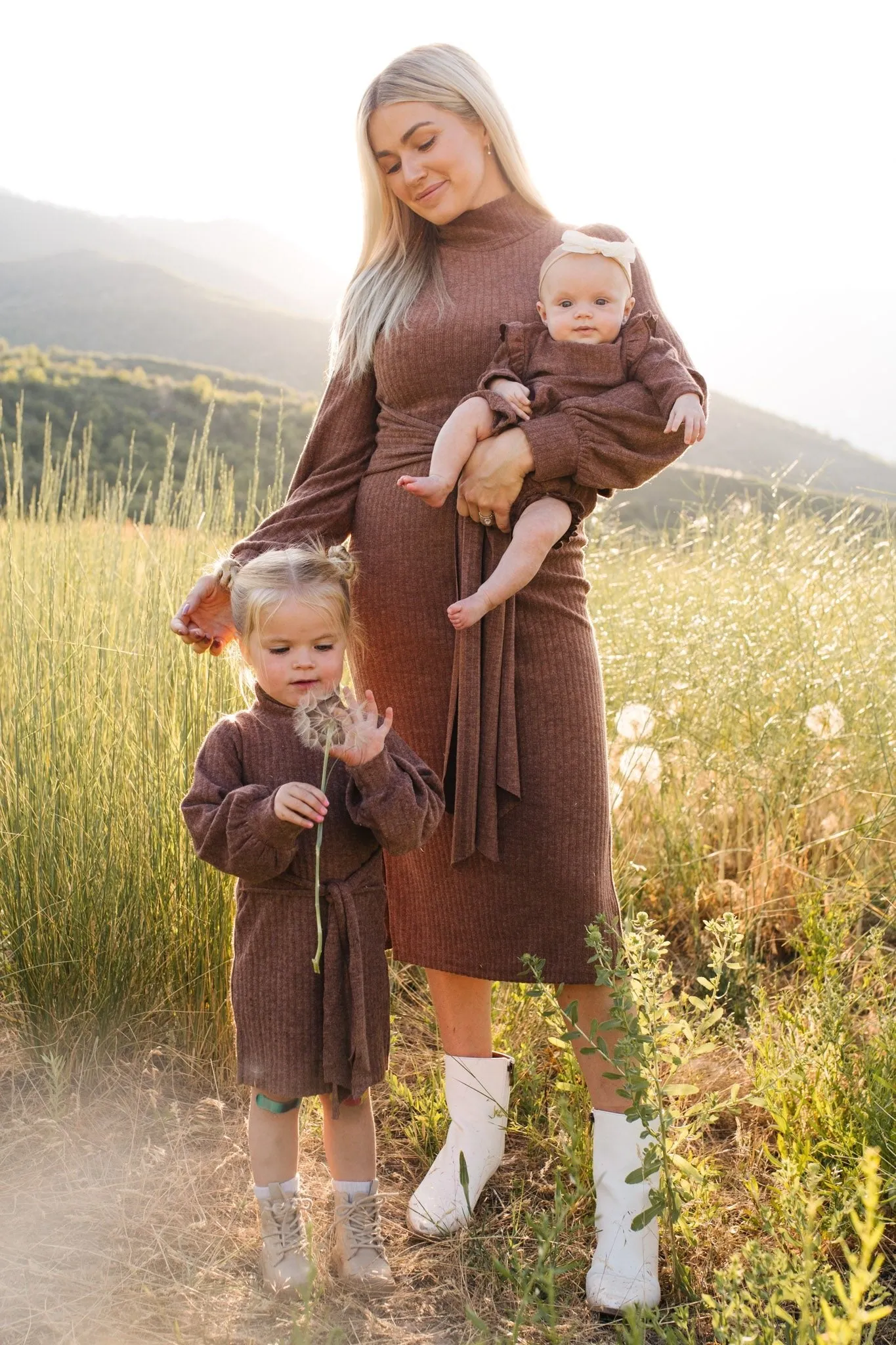 Jensen Dress in Mocha - FINAL SALE