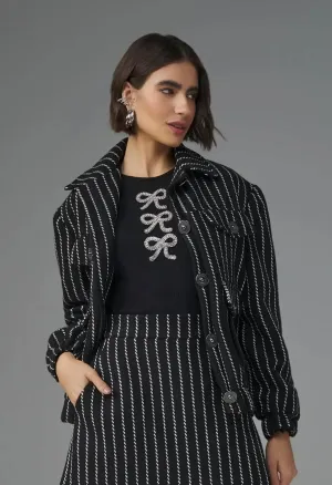 Lore - Riscai Tweed Maxi Coat