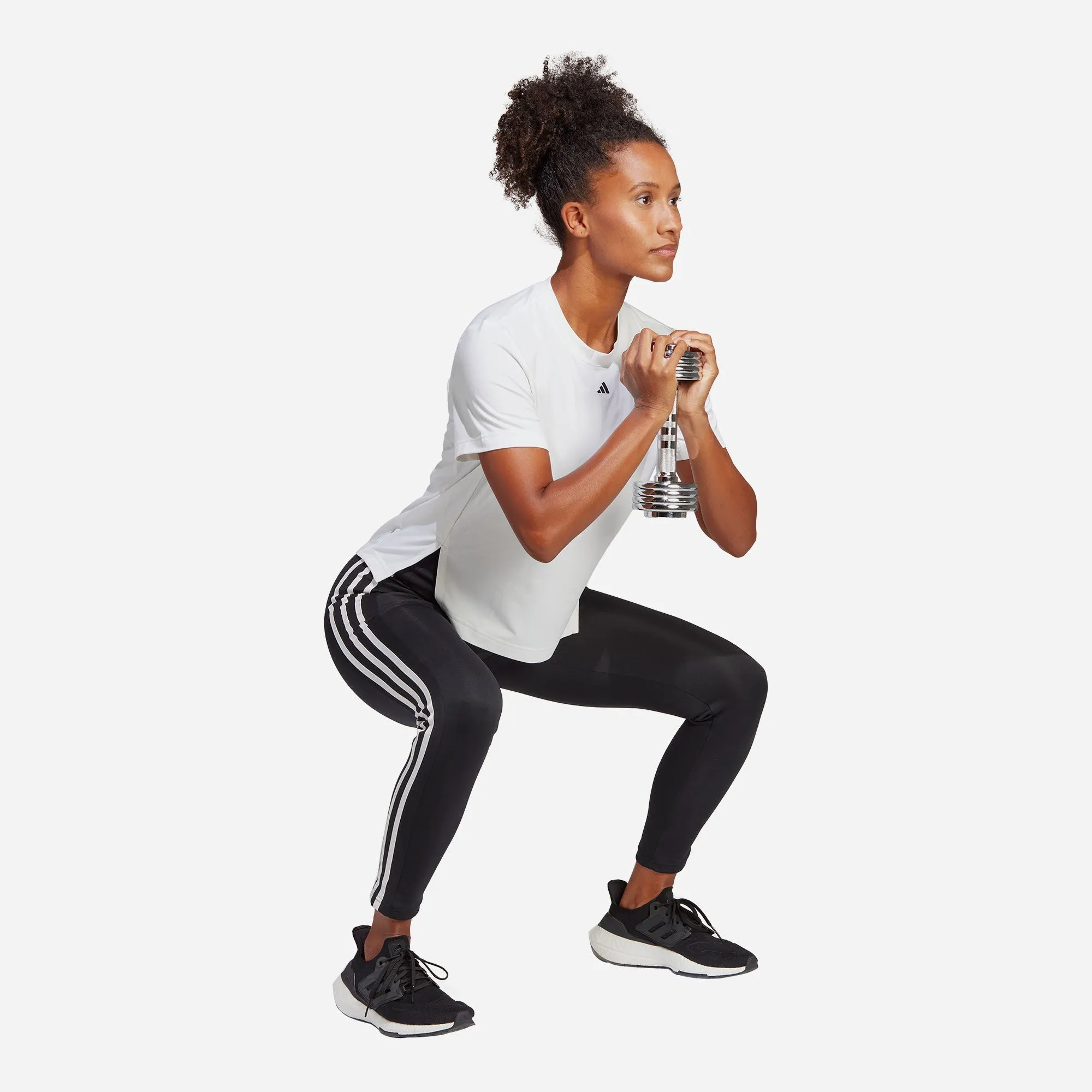 Áo Thun Tập Luyện Nữ Adidas Versatile - Trắng
