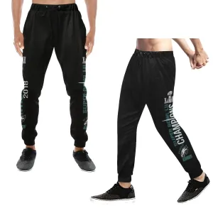 Philadelphia eagles Fans Sweatpants Black Mens Womens| super bowl champions Jogger Pants|eagles Baggy Slacks