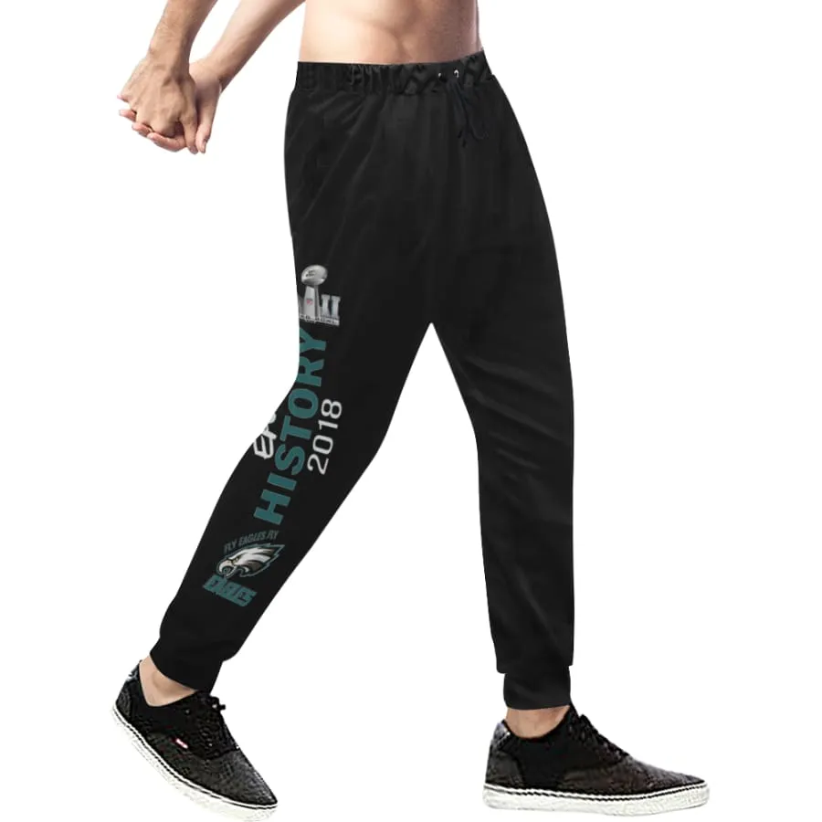 Philadelphia eagles Fans Sweatpants Black Mens Womens| super bowl champions Jogger Pants|eagles Baggy Slacks