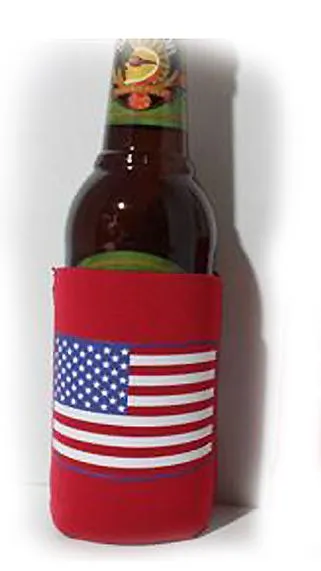RF-760332 American Flag Can Koozie