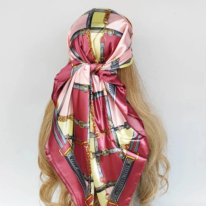 Silk Scarf - Versatile Fashion Headwrap