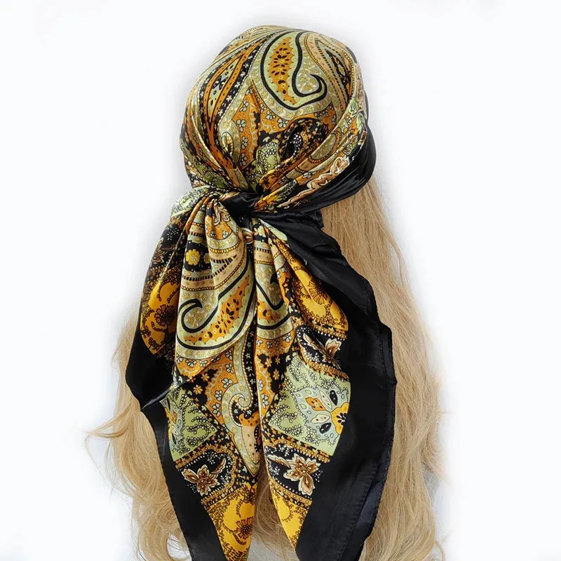 Silk Scarf - Versatile Fashion Headwrap