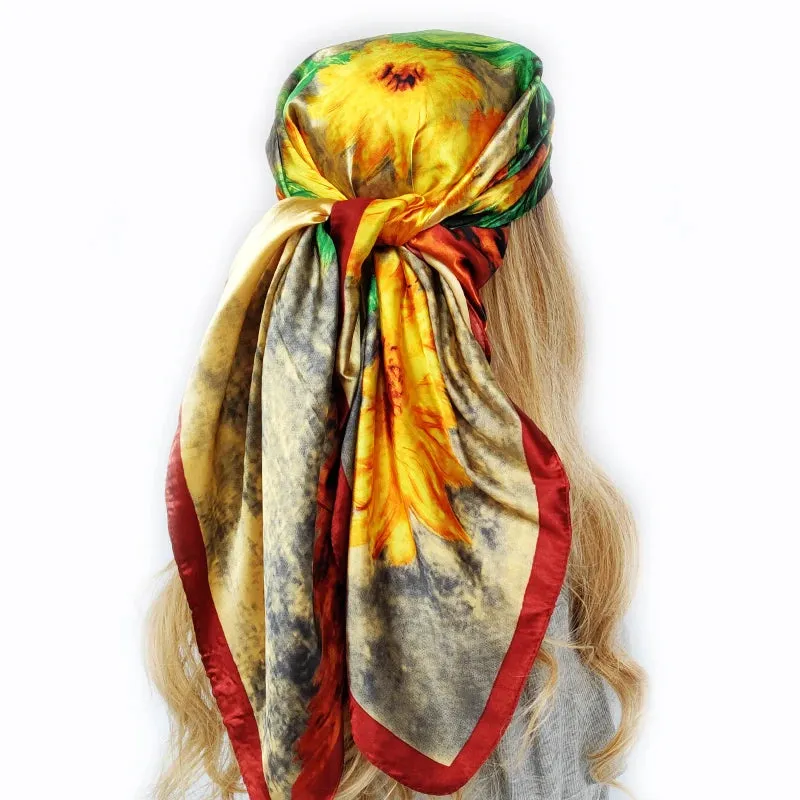 Silk Scarf - Versatile Fashion Headwrap
