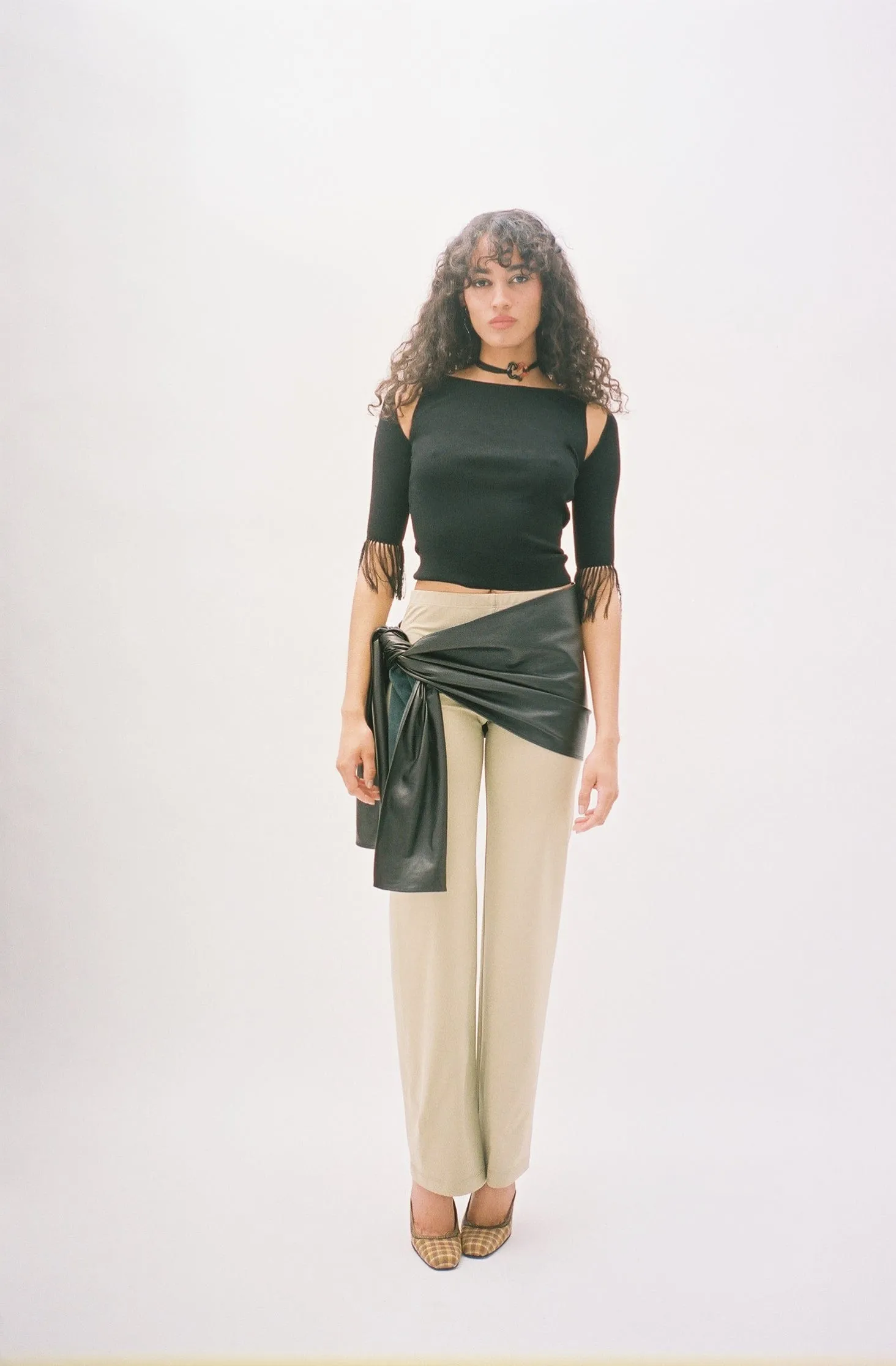 Steady Fringe Top