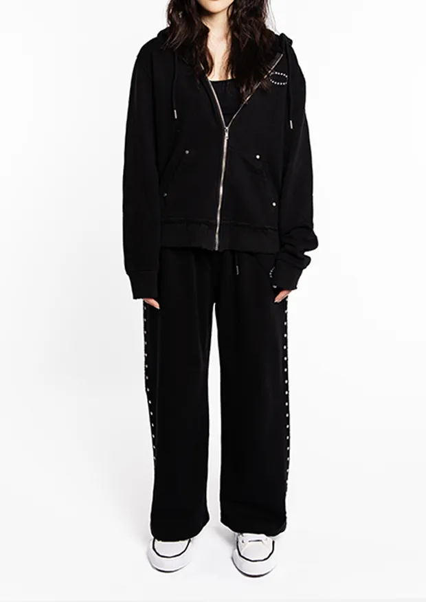 Studded Baggy Sweatpants