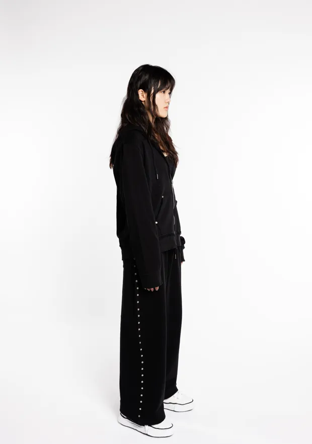 Studded Baggy Sweatpants