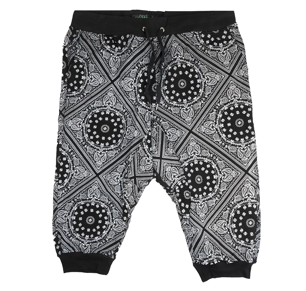 SWITCH BANDANA CAPRI JOGGER BLACK - SPK5145E