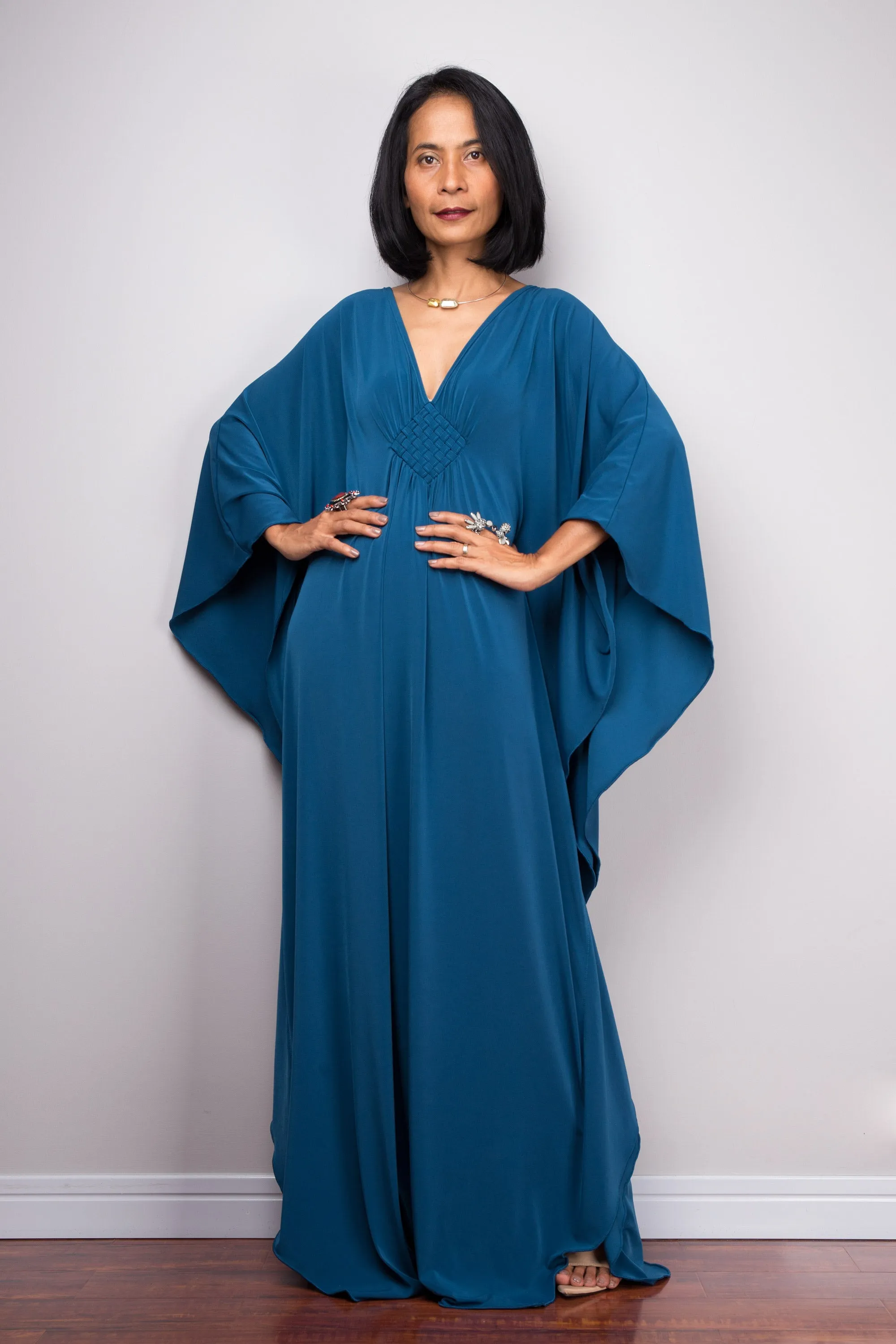 Teal Kaftan