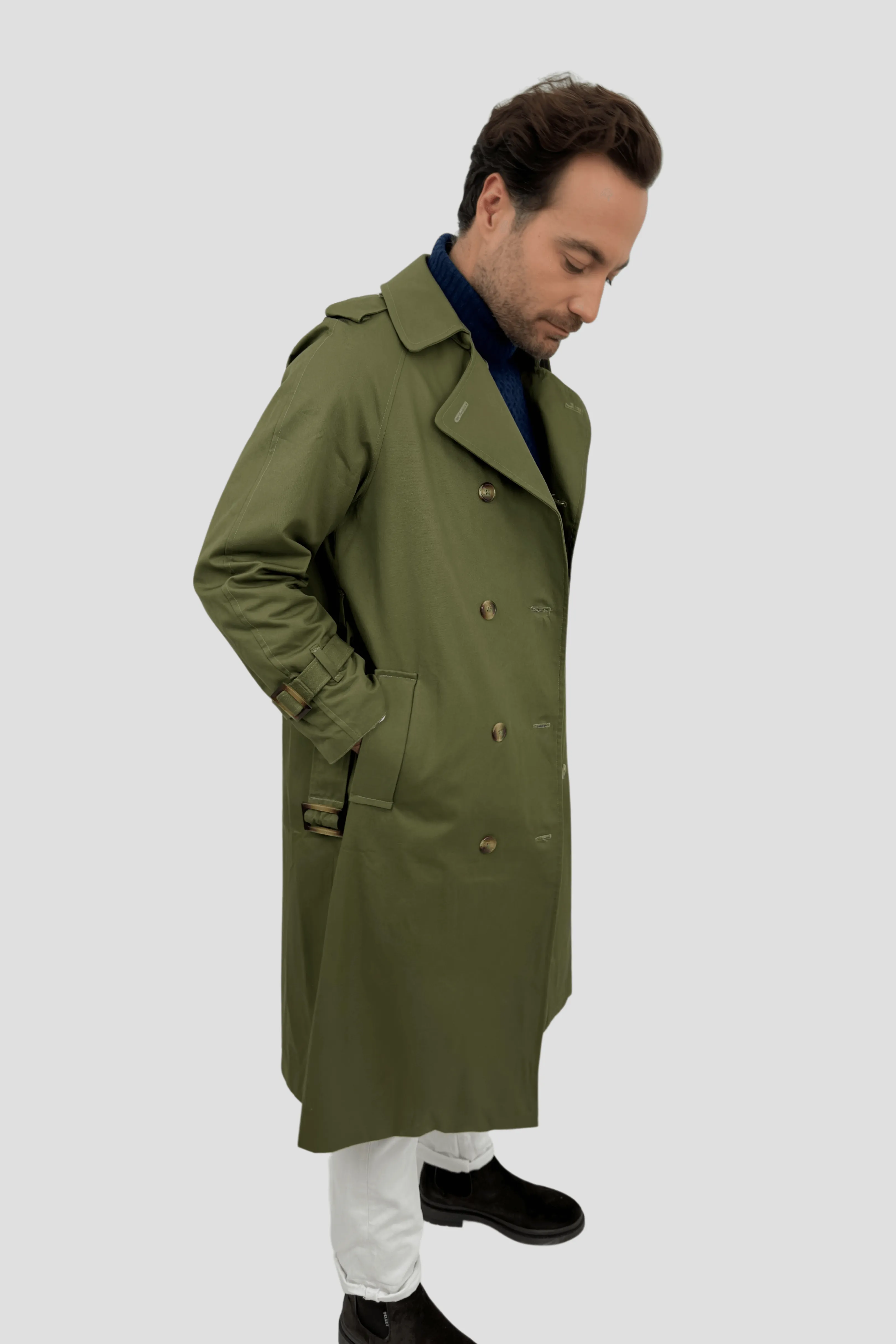 Trench coat vert kaki M67