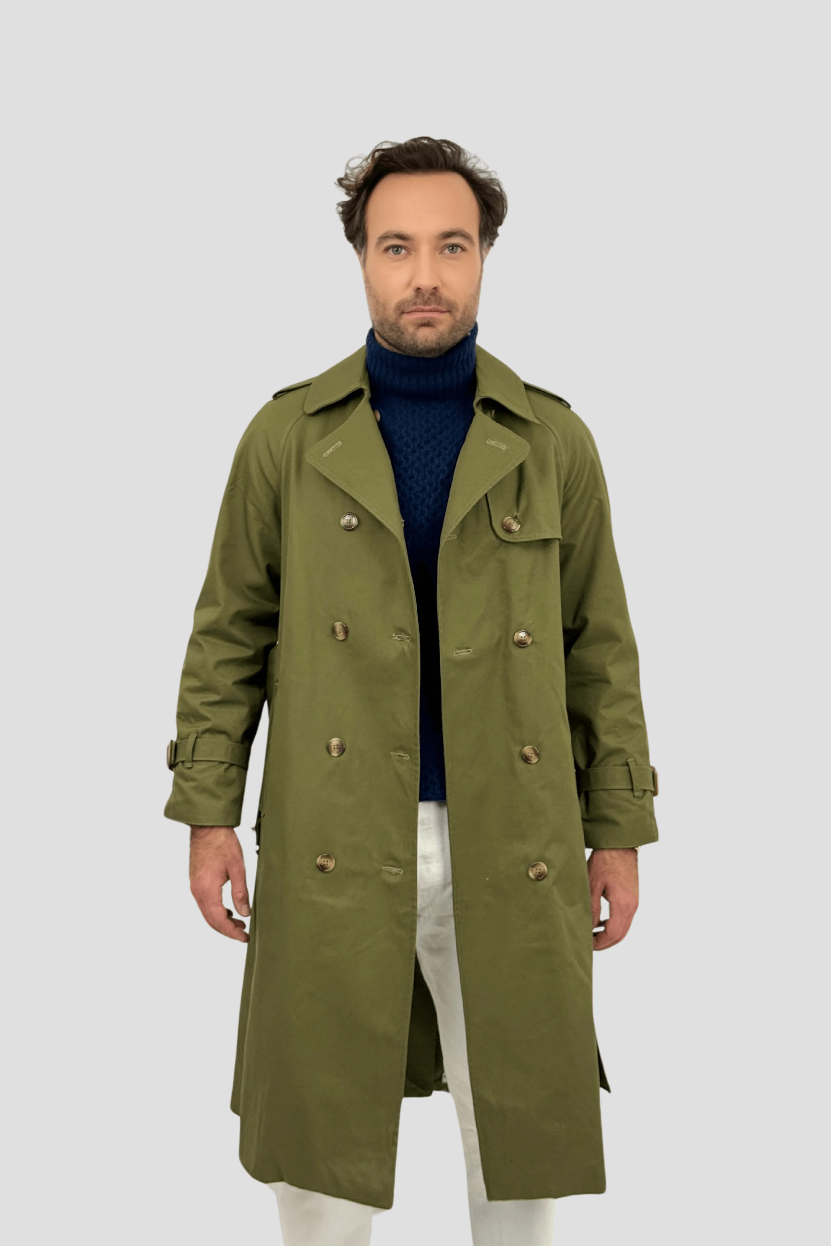 Trench coat vert kaki M67