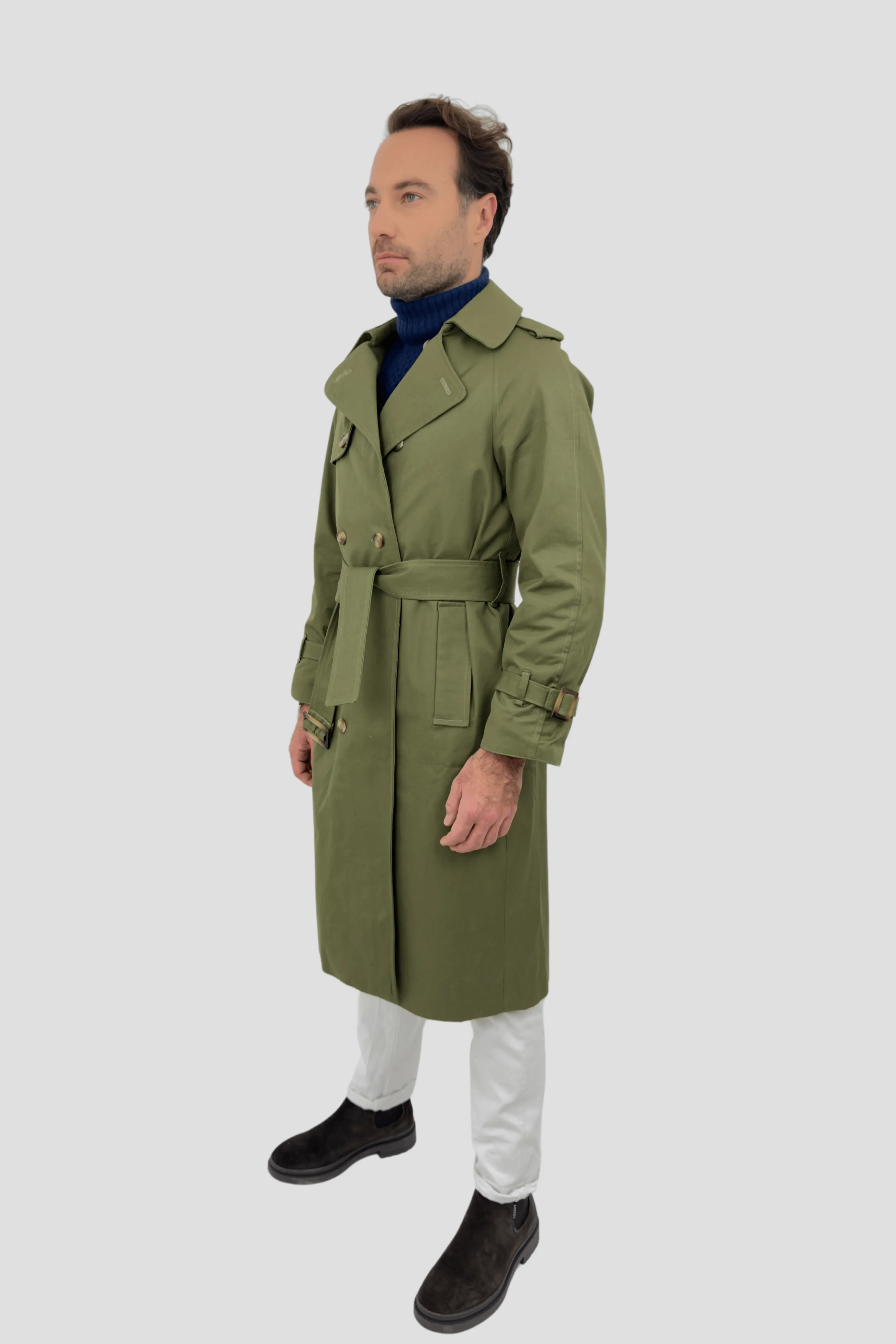 Trench coat vert kaki M67