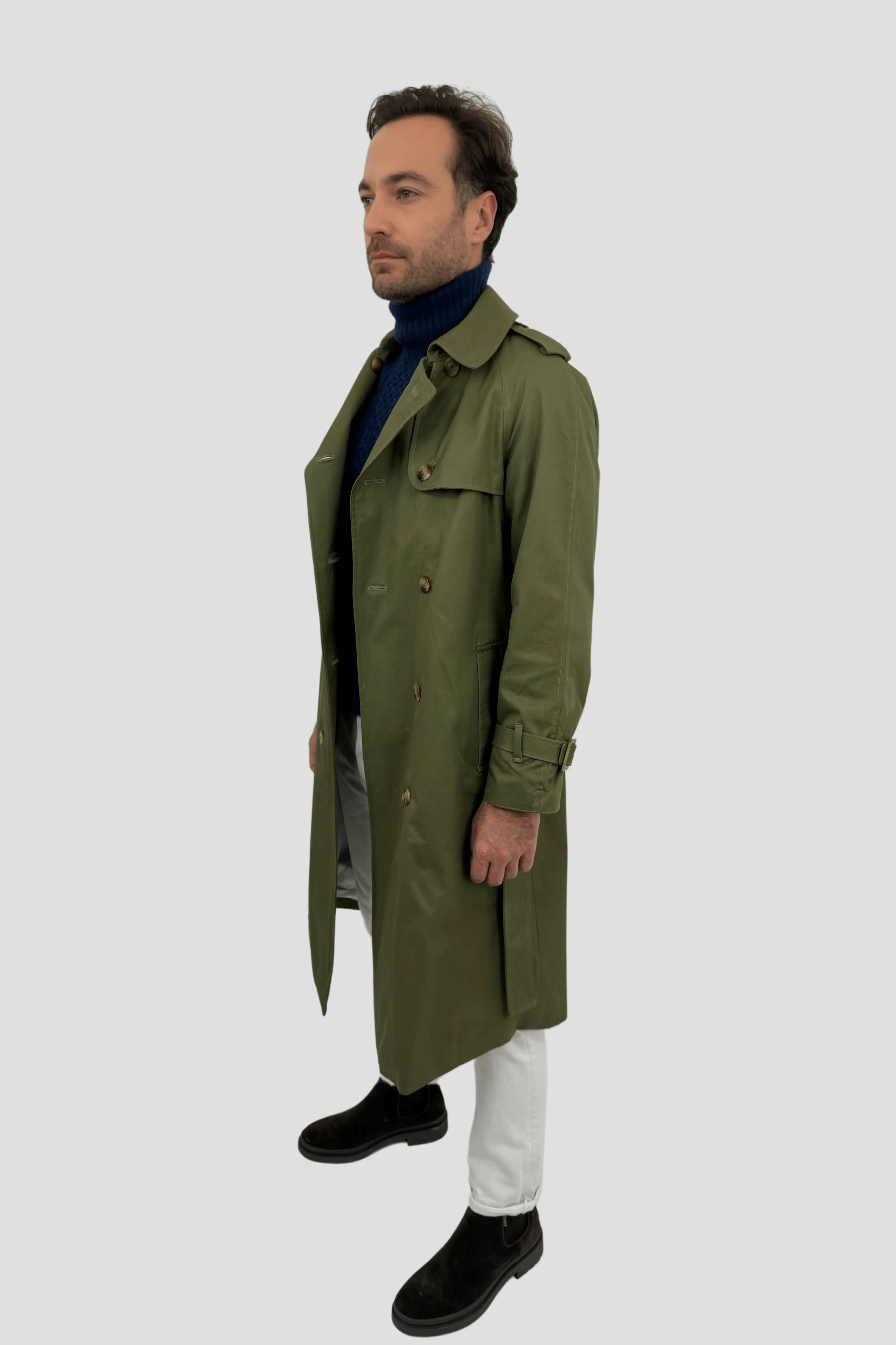 Trench coat vert kaki M67
