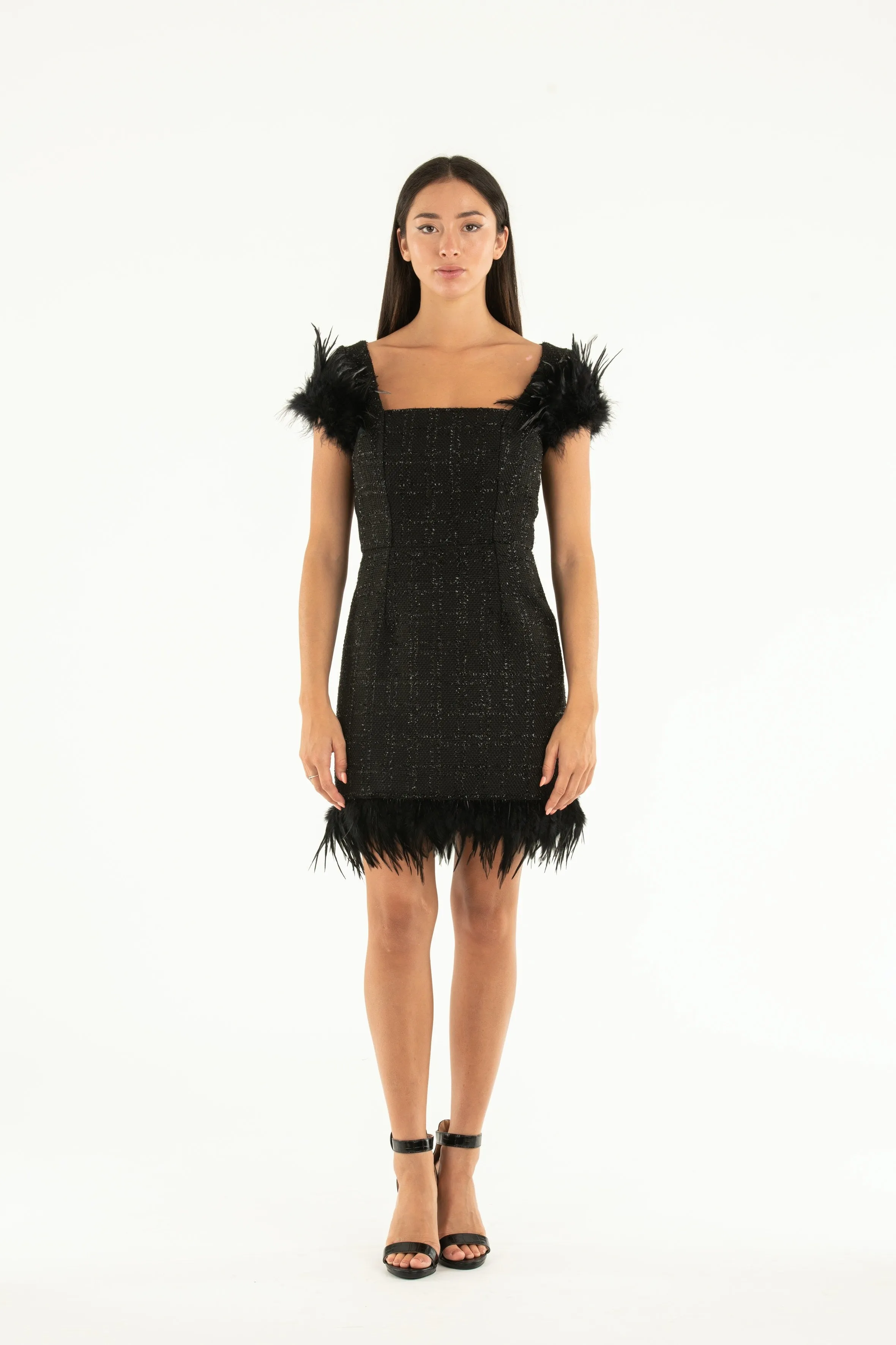 TWEED MINI DRESS