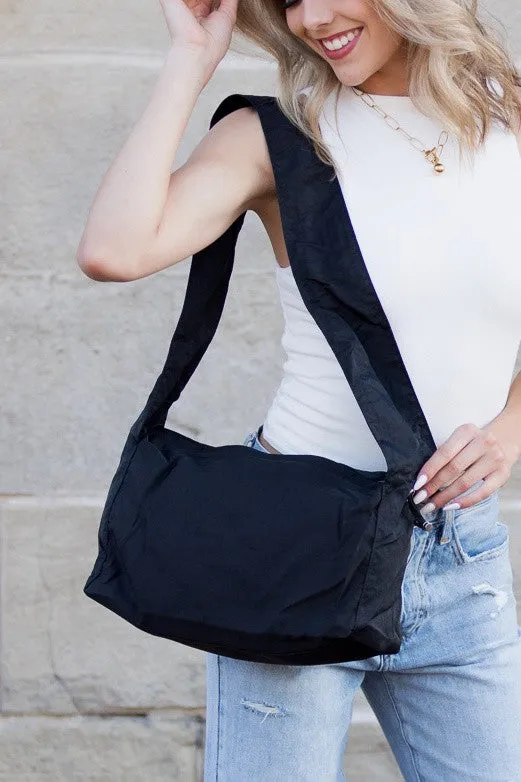 Urban Chic Versatile Convertible Nylon Messenger Bag