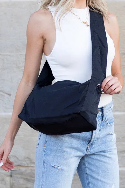 Urban Chic Versatile Convertible Nylon Messenger Bag