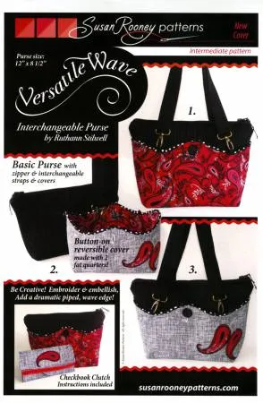 Versatile Wave - Interchangeable Purse, Susan Rooney Patterns