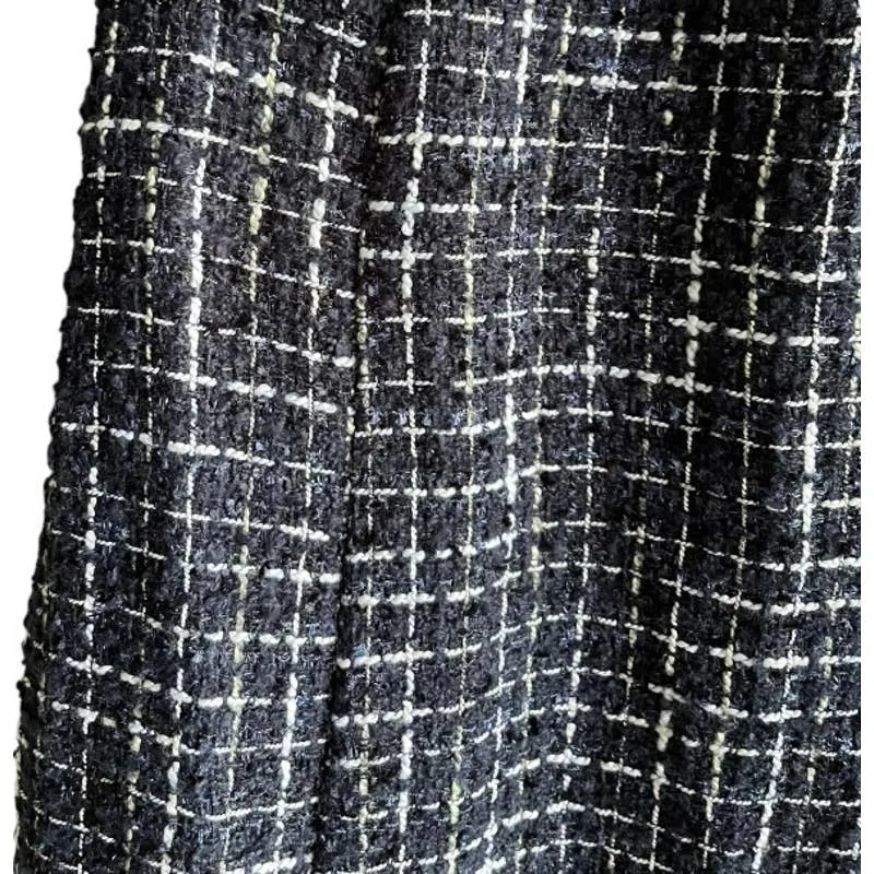 Zara Tweed Midi Dress ASO Queen Letizia Spain Blogger Favorite XL New